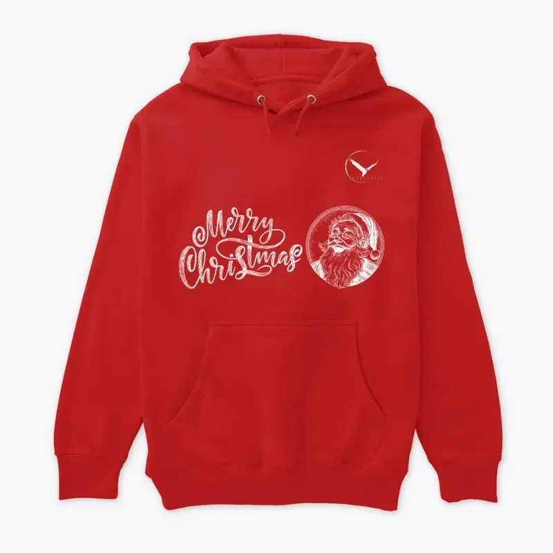 Santa Merry Christmas Pullover Hoodie