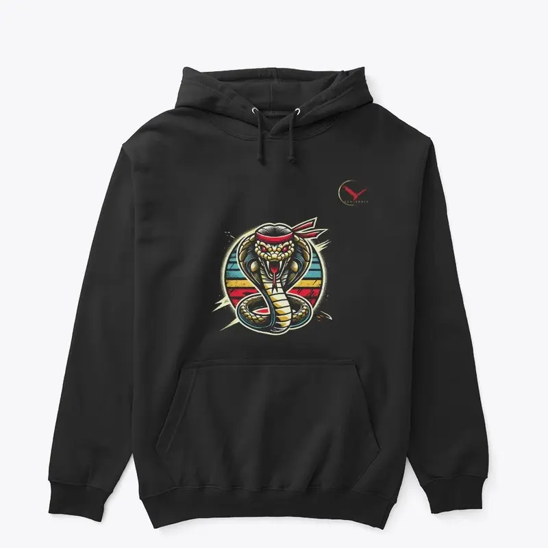 Unisex Pullover Hoodie: Cobra